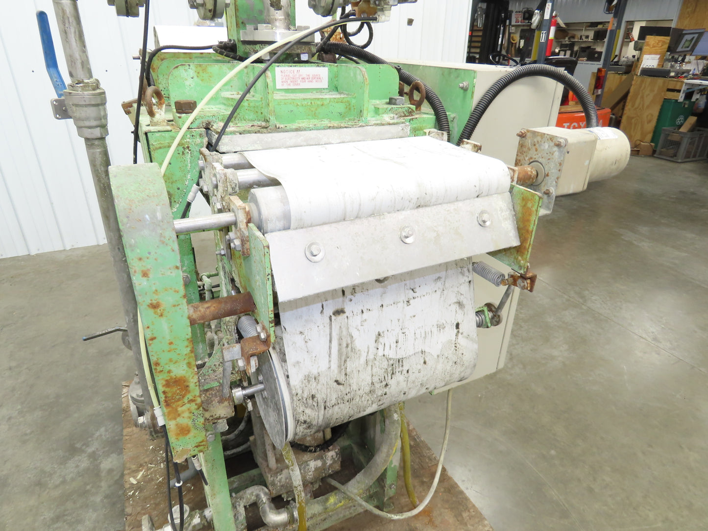 Sankyo EFC-10L Exceler Filter Automatic Press Filter Dewatering 230V 3Ph