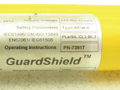Allen Bradley 440L-R4J0480YD Light Curtain Guardmaster Receiver Only Ser A Rev B