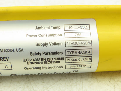 Allen Bradley 440L-T4J0480YD Light Curtain Guardmaster Transmitter Parts/Repair