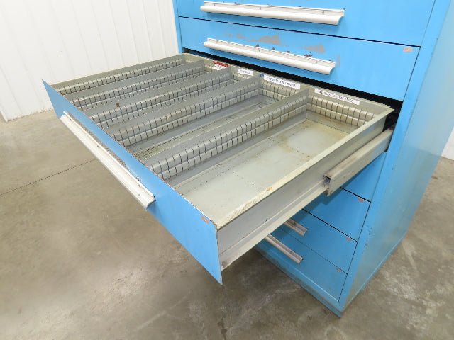 Nu-Era Tool Storage Cabinet Modular 8 Drawer 45x28x61" Stanley Vidmar Lista
