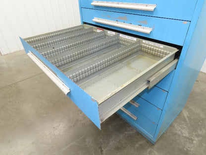 Nu-Era Tool Storage Cabinet Modular 8 Drawer 45x28x61" Stanley Vidmar Lista