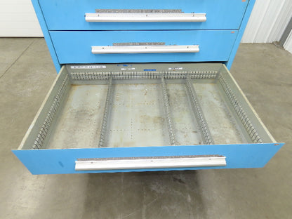 Nu-Era Tool Storage Cabinet Modular 8 Drawer 45x28x61" Stanley Vidmar Lista
