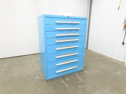 Nu-Era Tool Storage Cabinet Modular 8 Drawer 45x28x61" Stanley Vidmar Lista