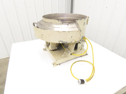 18" Vibratory Bowl Parts Feeder 115V Magnetic Coil Stainless 7/8" Wide Product