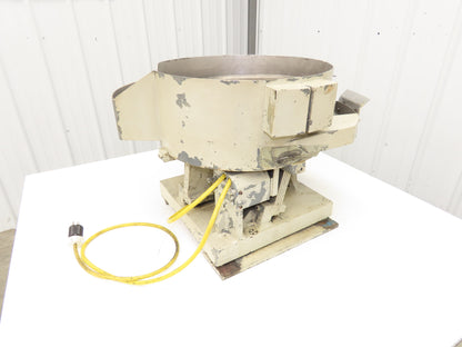 18" Vibratory Bowl Parts Feeder 115V Magnetic Coil Stainless 7/8" Wide Product
