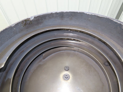 18" Vibratory Bowl Parts Feeder 115V Magnetic Coil Stainless 15/16" Wide Product