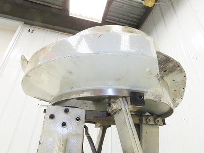 18" Vibratory Bowl Parts Feeder 115V Magnetic Coil Stainless 15/16" Wide Product