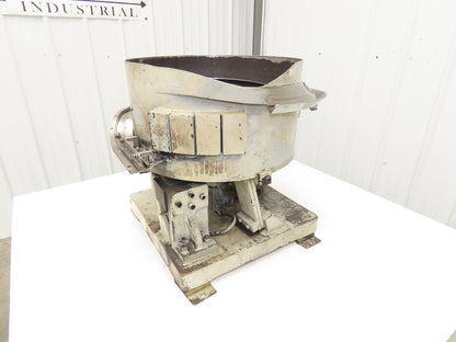 18" Vibratory Bowl Parts Feeder 115V Magnetic Coil Stainless 15/16" Wide Product