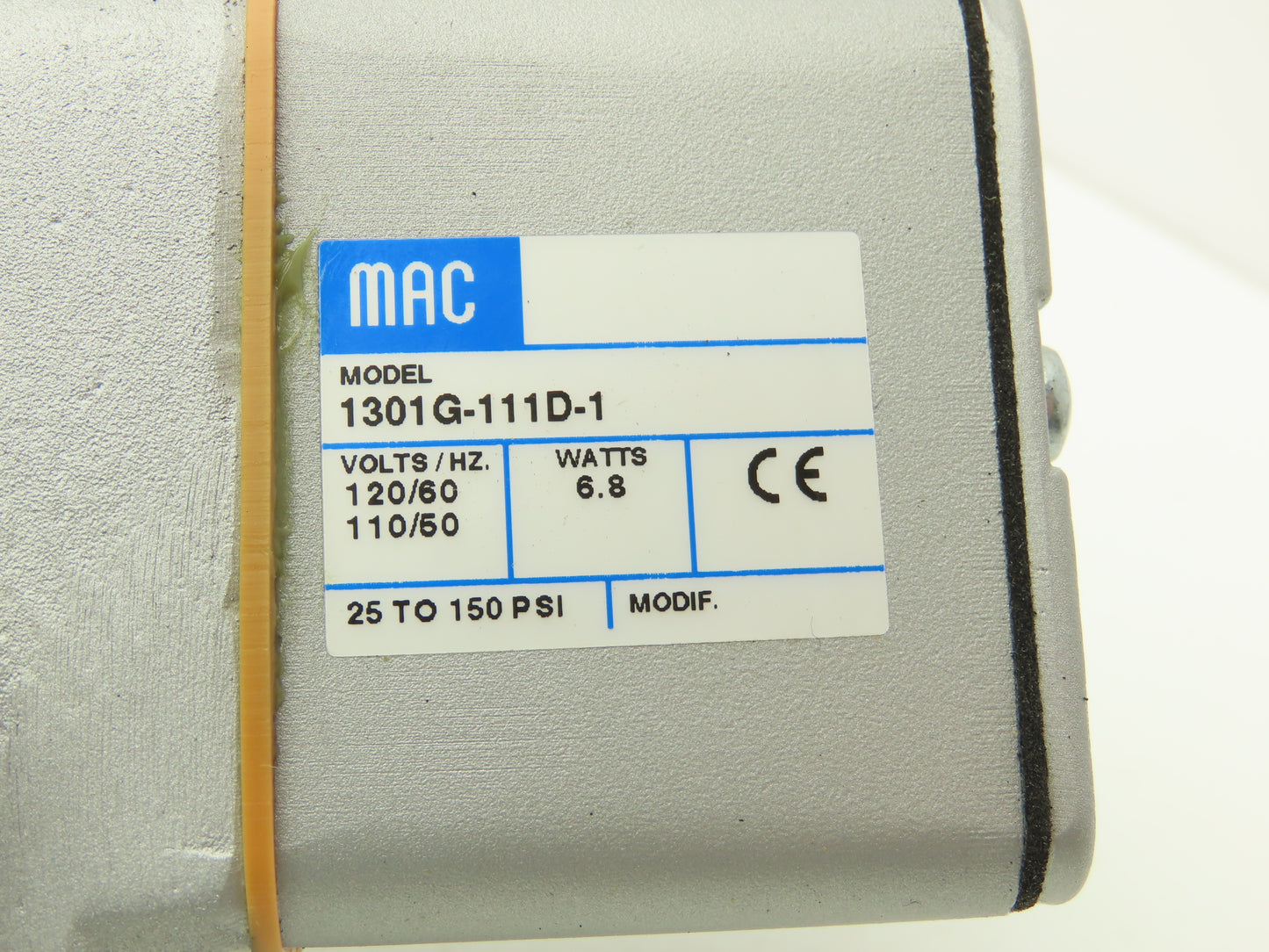 MAC Valves 1303G-111D-1 Pneumatic Solenoid Valve 10-150PSI 120V
