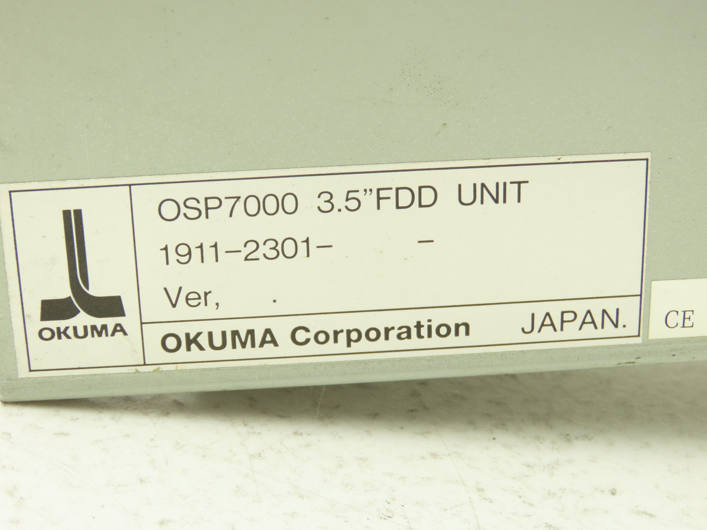 Okuma 1911-2301 OSP7000 3.5" FDD Floppy Disc Drive Emulator