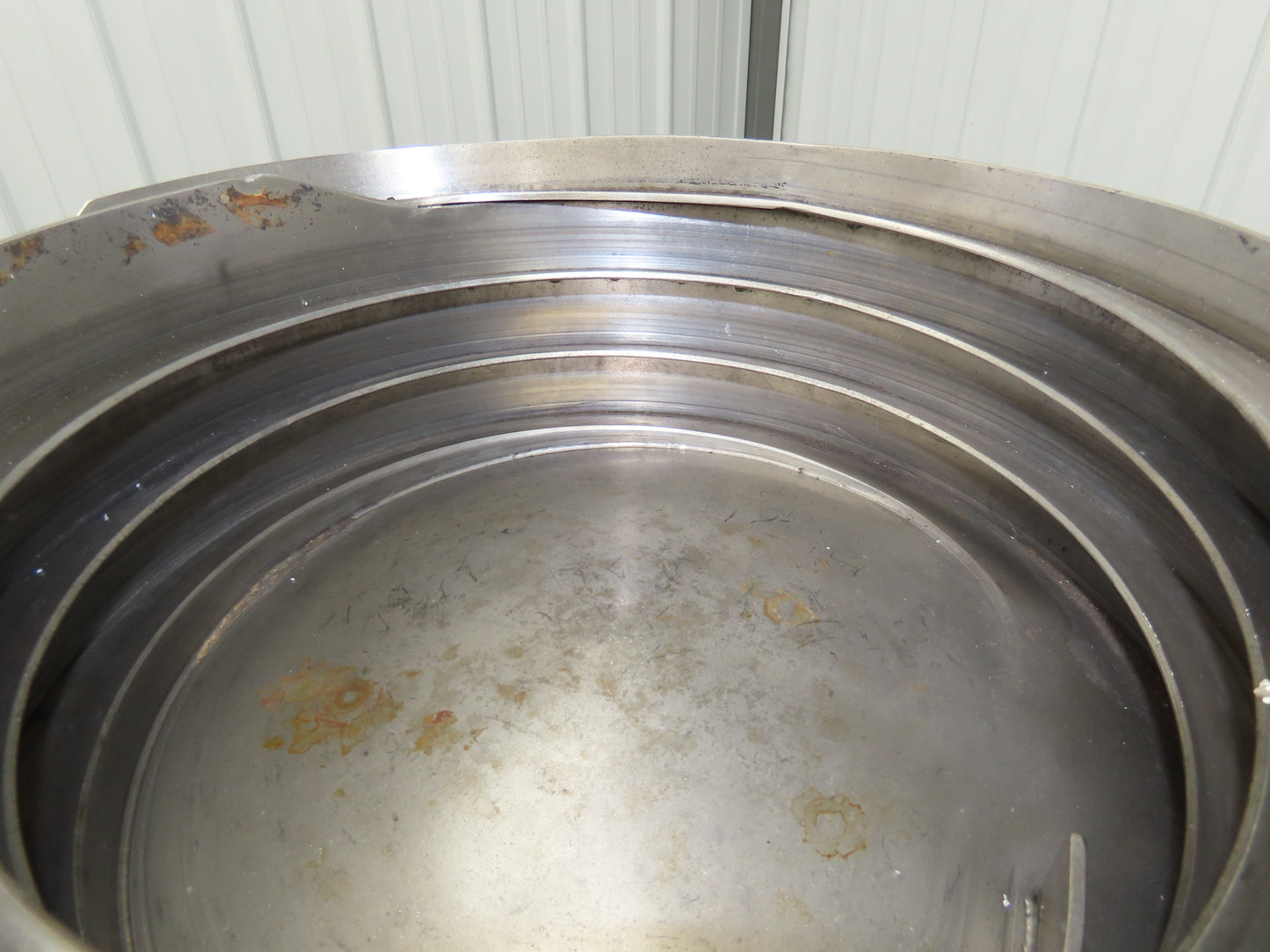Mid West 12" Vibratory Bowl Parts Feeder 115V Magnetic Coil Stainless 5/16"