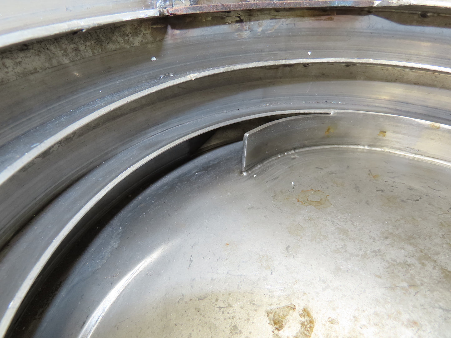Mid West 12" Vibratory Bowl Parts Feeder 115V Magnetic Coil Stainless 5/16"