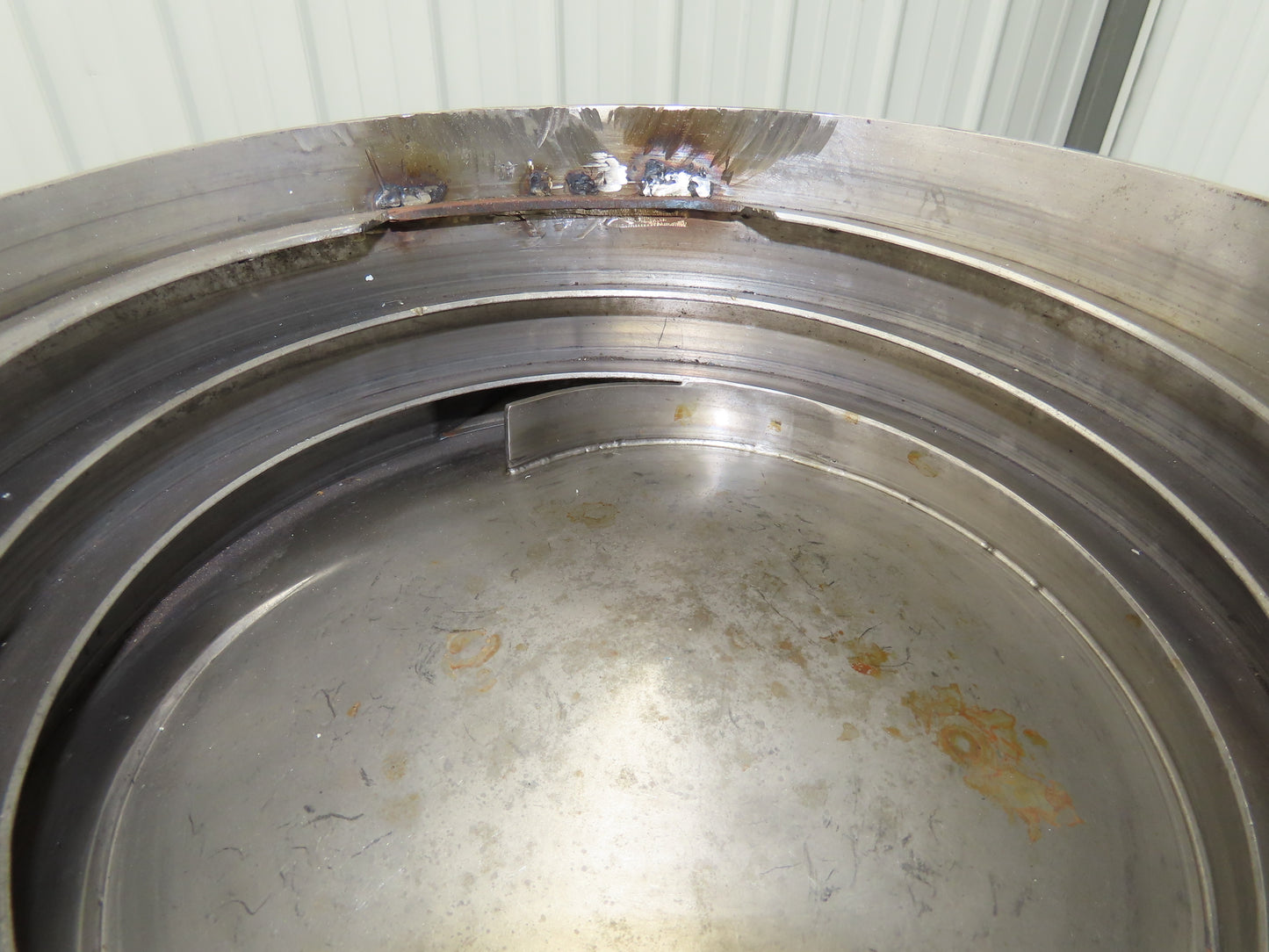 Mid West 12" Vibratory Bowl Parts Feeder 115V Magnetic Coil Stainless 5/16"