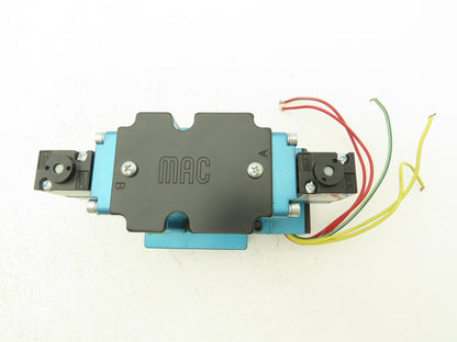 MAC 6521B-311-PM-111DA Pneumatic Solenoid Valve 150PSI 120V 3/4"NPT Manifold