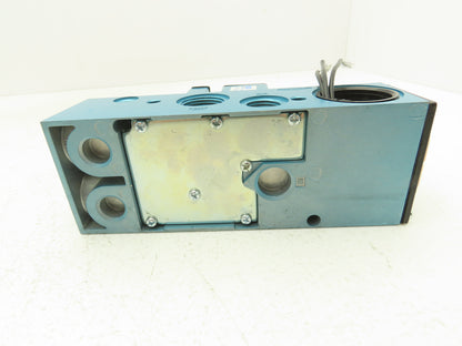 MAC 6321D-513-PM-111DA Pneumatic Solenoid Valve 150PSI 120V 1/2"NPT Manifold