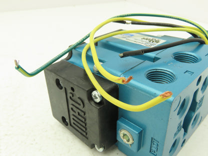 MAC 6311D-212-PM-111DA Pneumatic Solenoid Valve 150PSI 120V 3/8"NPT Manifold