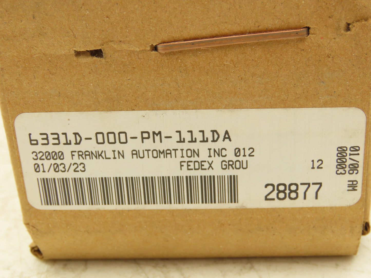 MAC 6331D-000-PM-111DA Pneumatic Solenoid Valve 150PSI 120V