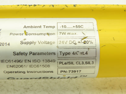 Allen Bradley 440L-T4J0320YD Light Curtain Guardmaster Transmitter Ser A Rev A