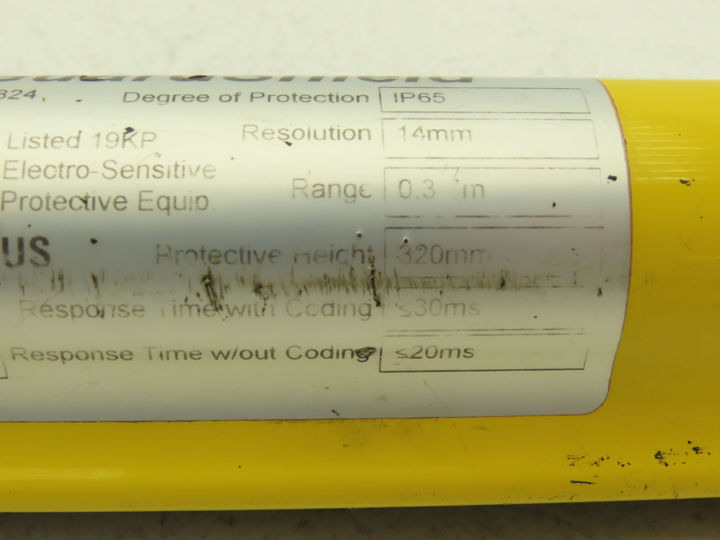 Allen Bradley 440L-T4J0320YD Light Curtain Guardmaster Transmitter - Parts only