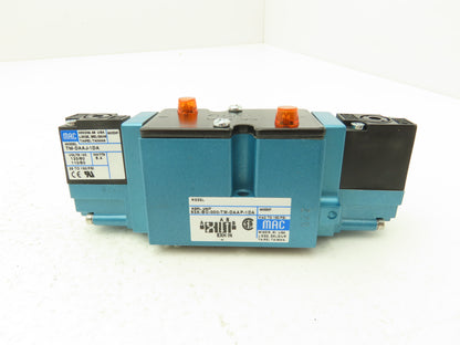 MAC 82A-BC-000-TM-DAAP-1DA Pneumatic Solenoid Valve 150PSI 120V TM-DAAJ-1DA