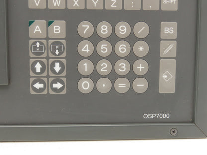Okuma OSP7000 HMI Operator Control Panel With Monitor E0105-680-005 READ