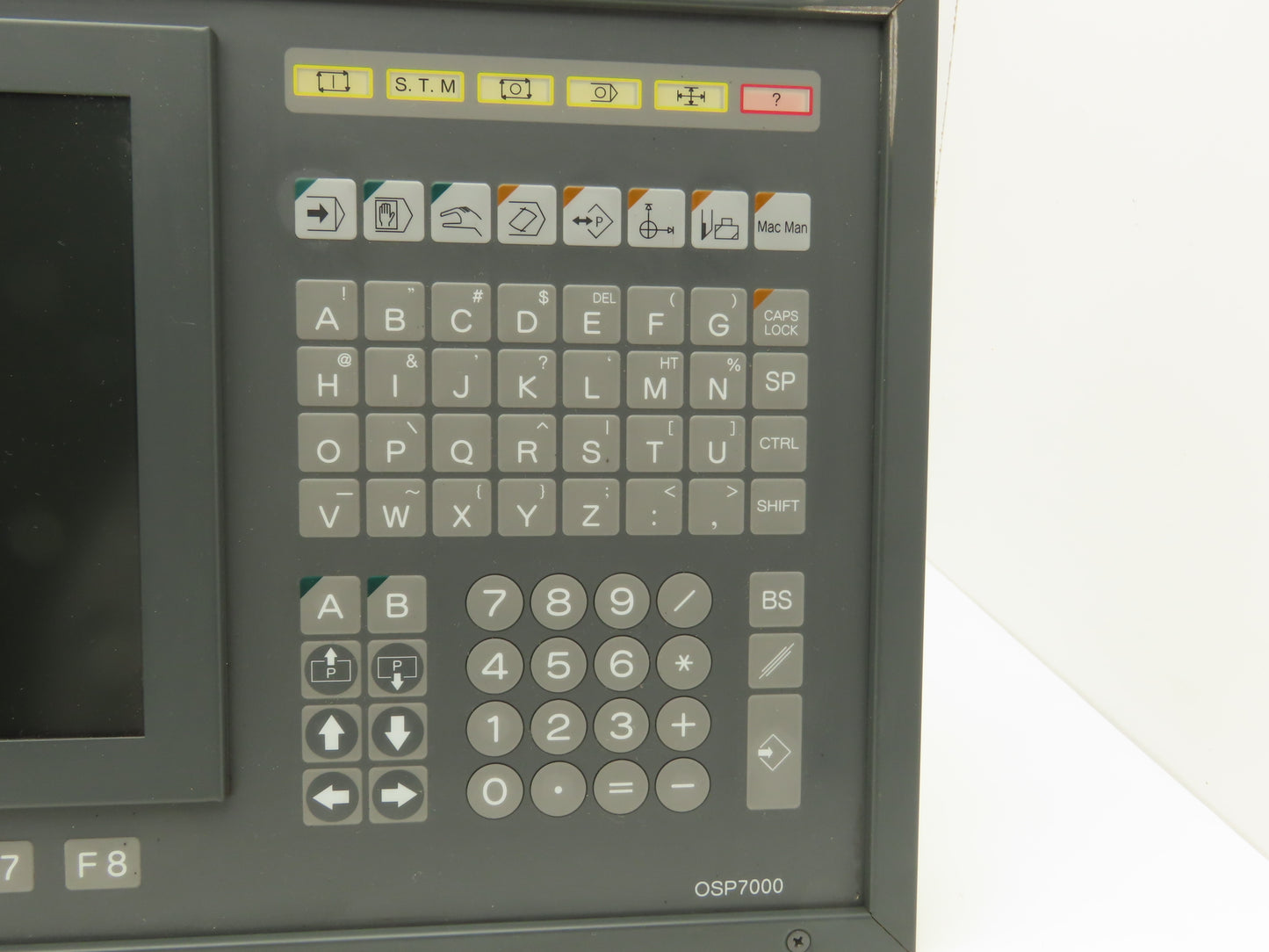 Okuma OSP7000 HMI Operator Control Panel With Monitor E0105-680-005 READ