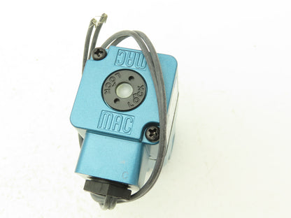 MAC 225B-111CCAA Pneumatic Solenoid Valve 120VAC 24VDC 1/4"NPT