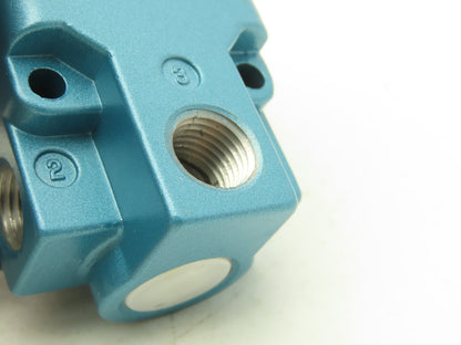 MAC 225B-111CCAA Pneumatic Solenoid Valve 120VAC 24VDC 1/4"NPT