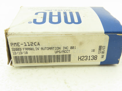 MAC Valves PME-112CAAA Pneumatic Solenoid Valve Coil 110/120V