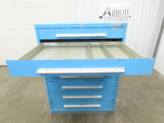 Nu-Era Modular Tool Storage Cabinet 8 Drawer 45x28x61" Stanley Vidmar Lista