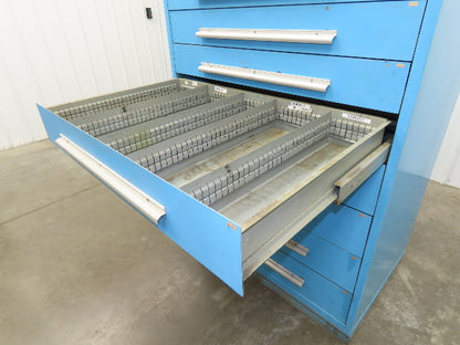 Nu-Era Modular Tool Storage Cabinet 8 Drawer 45x28x61" Stanley Vidmar Lista
