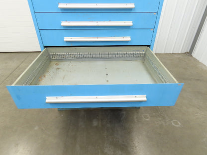 Nu-Era Modular Tool Storage Cabinet 8 Drawer 45x28x61" Stanley Vidmar Lista