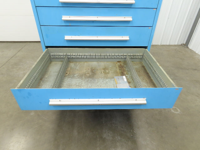 Nu-Era Modular Tool Storage Cabinet 8 Drawer 45x28x61" Stanley Vidmar Lista