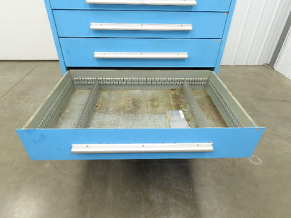 Nu-Era Modular Tool Storage Cabinet 8 Drawer 45x28x61" Stanley Vidmar Lista