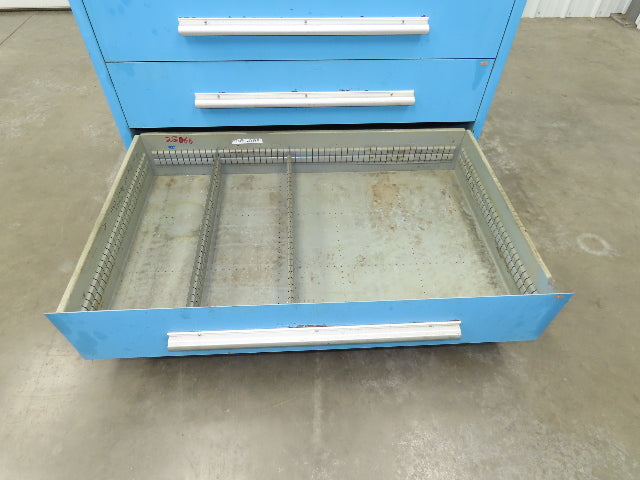 Nu-Era Modular Tool Storage Cabinet 8 Drawer 45x28x61" Stanley Vidmar Lista