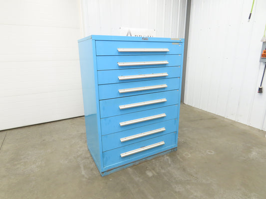 Nu-Era Modular Tool Storage Cabinet 8 Drawer 45x28x61" Stanley Vidmar Lista