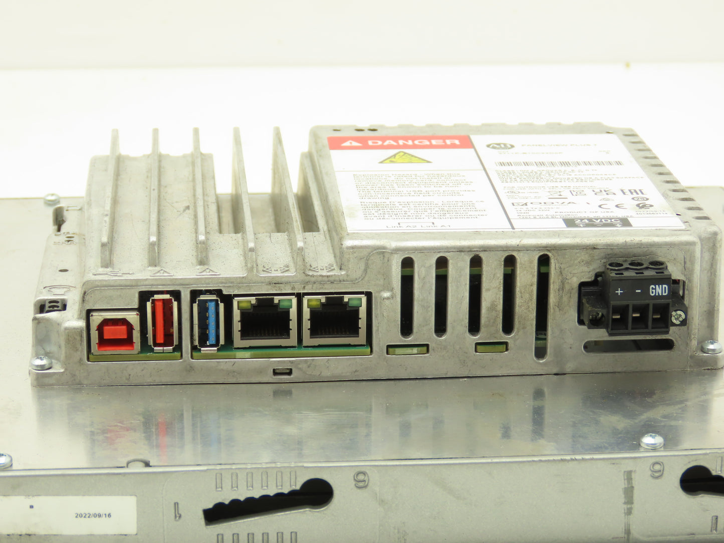 Allen Bradley 2711P-B10C22D9P HMI PanelView Plus 7 Operator Touch Interface 24V
