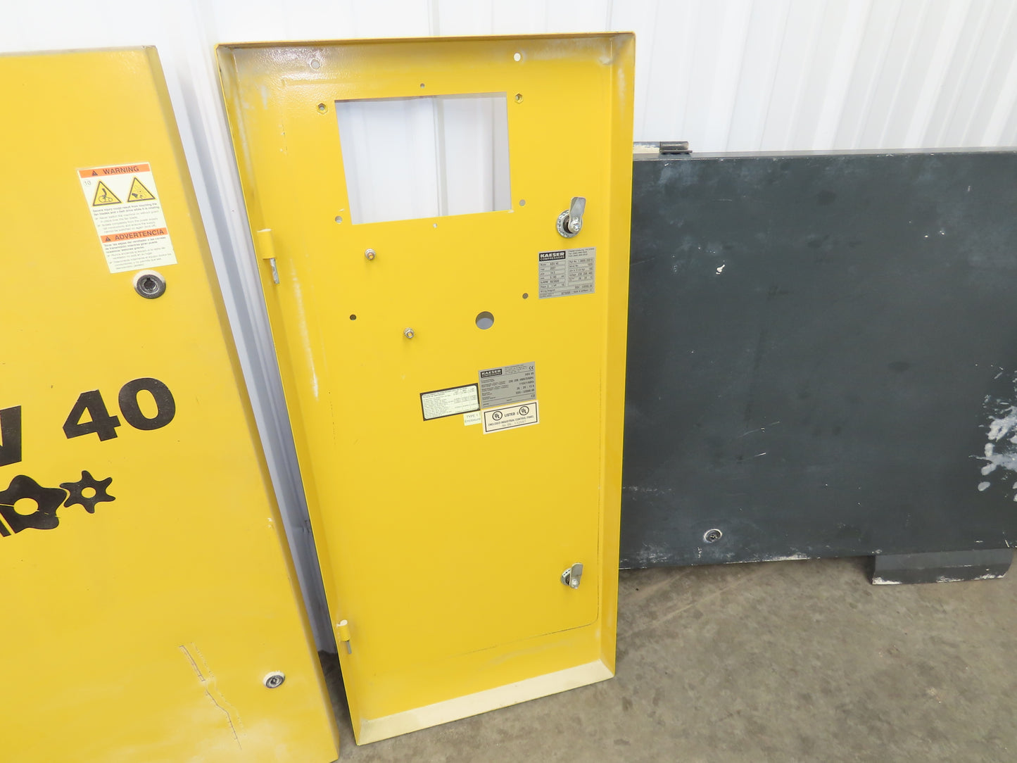 Kaeser Sigma Panel Metal Cover Surround Set Off AS40T Rotary Screw Vacuum