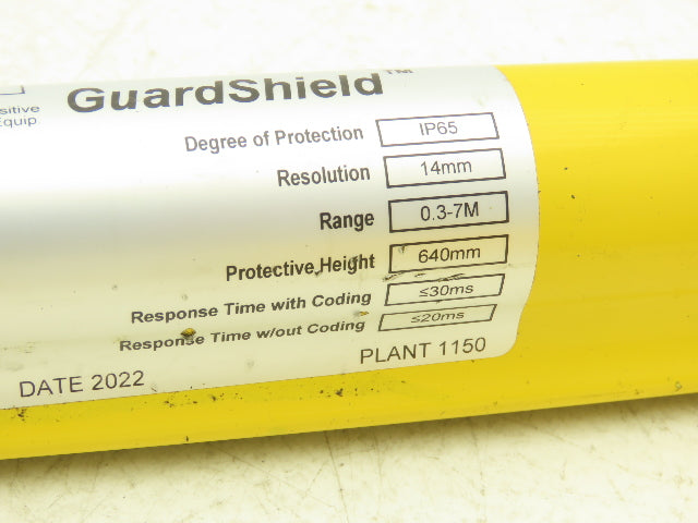 440L-P4J0640YD Guardshield Safety Light Curtain Transmitter/Receiver Set-Parts