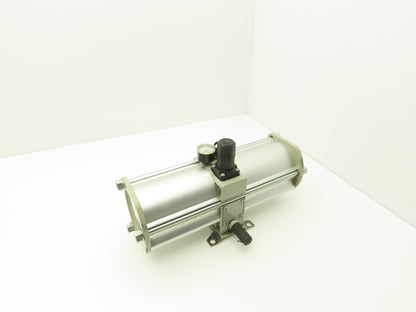 SMC VBAT38A1-RV Pneumatic Air Booster Regulator 1 Bar 145PSI