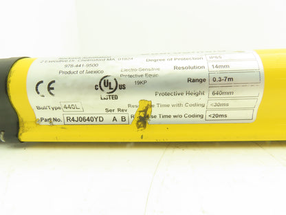 440L-R4J0640YD Guardmaster Guardshield Safety Light Curtain Receiver Only 640mm