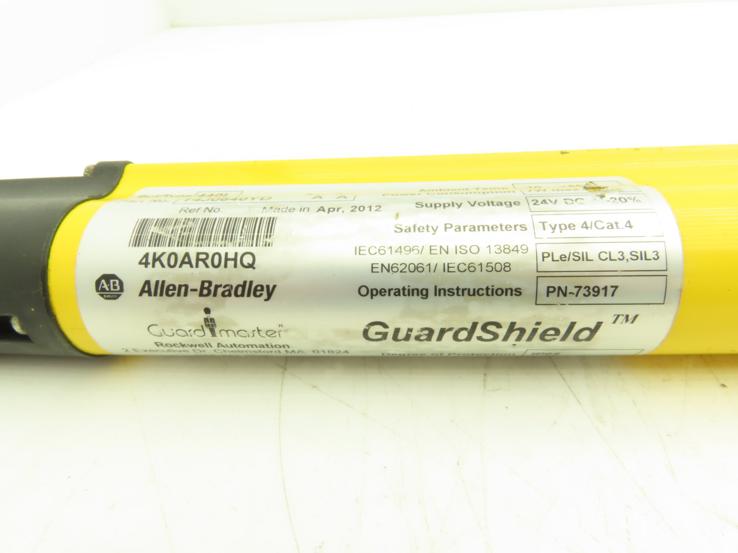 440L-T4J0640YD Guardmaster Safety Light Curtain Transmitter 640mm - Parts/Repair