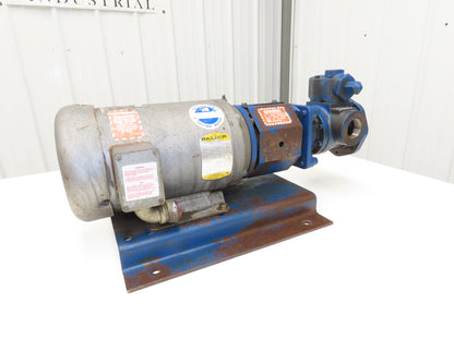 Gorman Rupp GHC1 1/2GF3-B0003 Positive Displacement Gear Pump 1.5"NPT 15GPM 2Hp