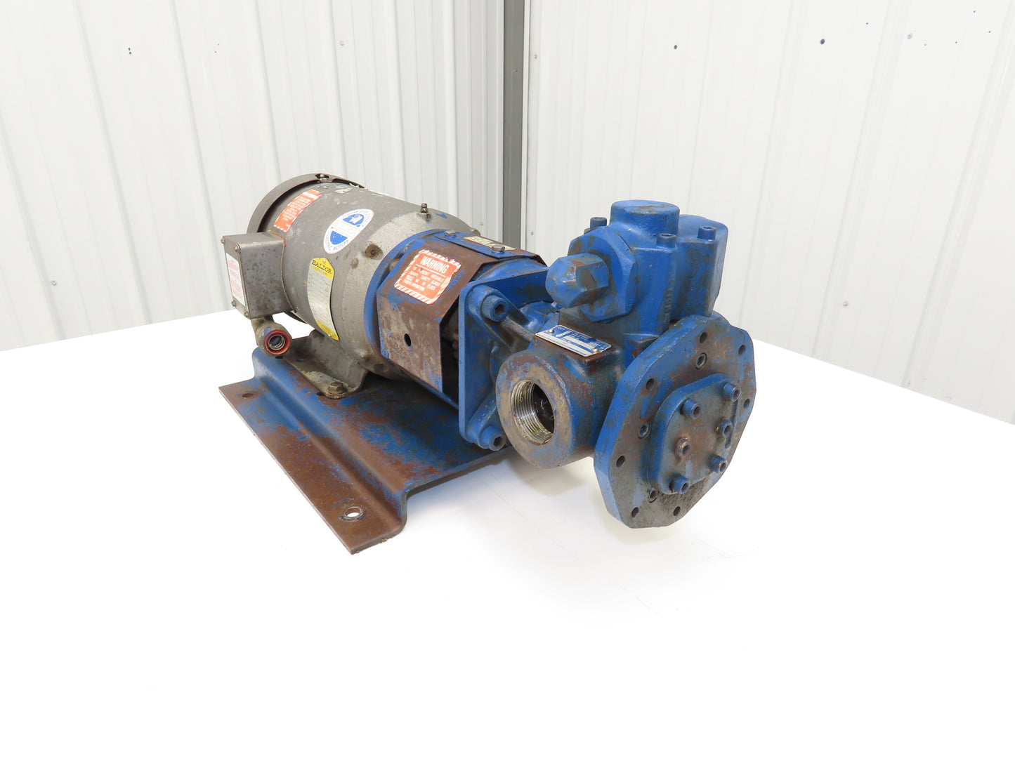 Gorman Rupp GHC1 1/2GF3-B0003 Positive Displacement Gear Pump 1.5"NPT 15GPM 2Hp