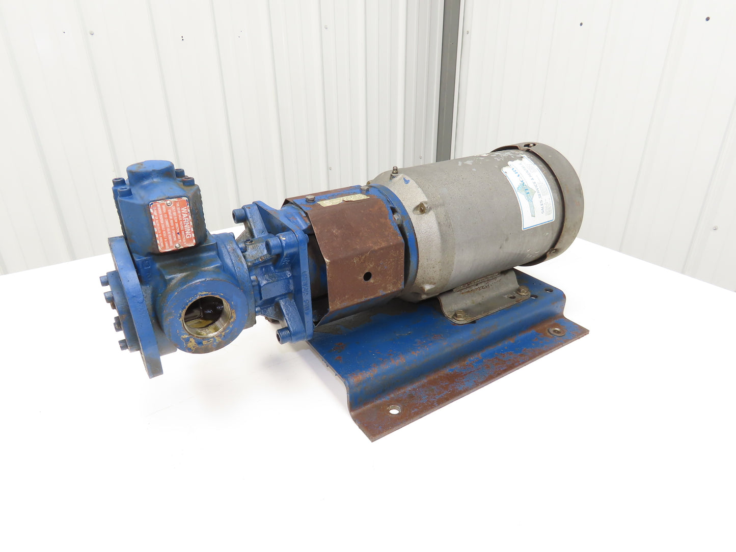 Gorman Rupp GHC1 1/2GF3-B0003 Positive Displacement Gear Pump 1.5"NPT 15GPM 2Hp
