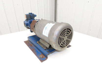 Gorman Rupp GHC1 1/2GF3-B0003 Positive Displacement Gear Pump 1.5"NPT 15GPM 2Hp