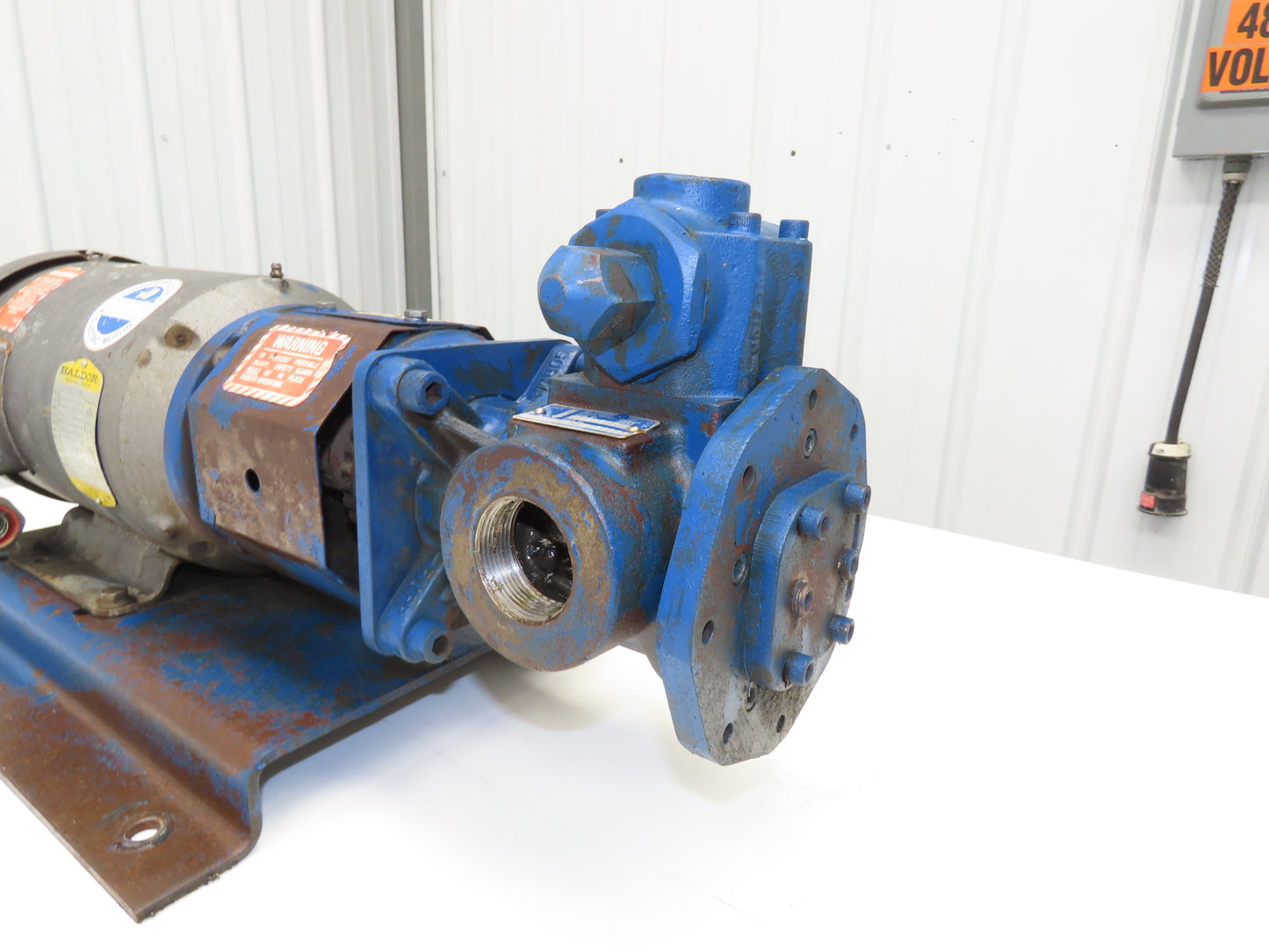 Gorman Rupp GHC1 1/2GF3-B0003 Positive Displacement Gear Pump 1.5"NPT 15GPM 2Hp