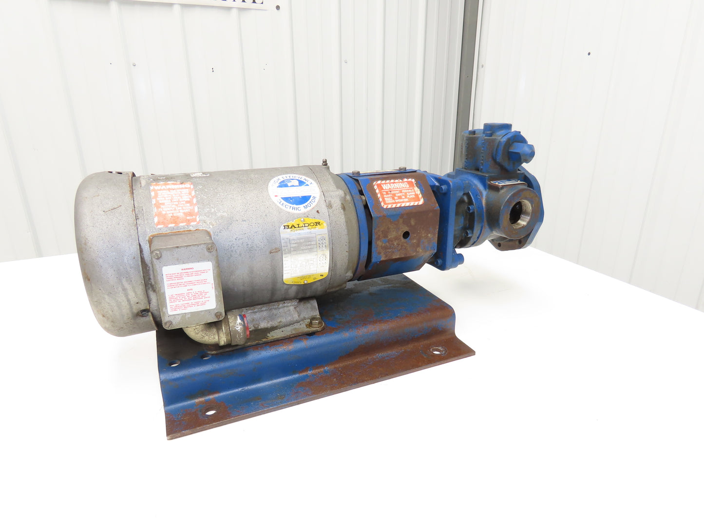 Gorman Rupp GHC1 1/2GF3-B0003 Positive Displacement Gear Pump 1.5"NPT 15GPM 2Hp