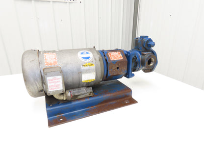 Gorman Rupp GHC1 1/2GF3-B0003 Positive Displacement Gear Pump 1.5"NPT 15GPM 2Hp