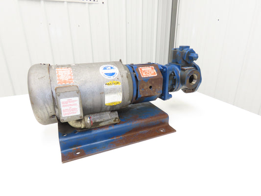 Gorman Rupp GHC1 1/2GF3-B0003 Positive Displacement Gear Pump 1.5"NPT 15GPM 2Hp